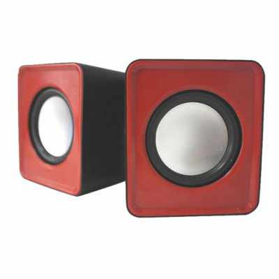 Approx Appspx1r Mini Altavoces 20 Usb 5w Rojo